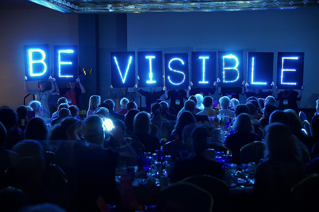 image by Light Brigading 'Bringing be visible to audience for movie opening'